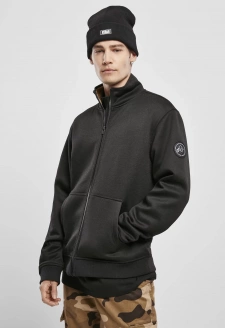 Teddy Bonded Zip Jacket charcoal