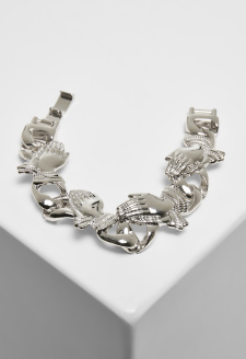 Pray Hands Bracelet silver