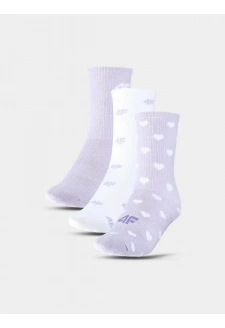 Dívčí ponožky 4F F394 (3pack)