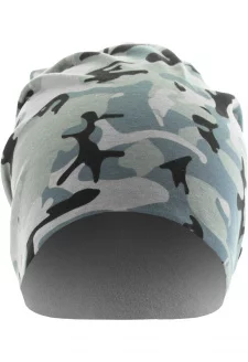 Printed Jersey Beanie grey camo/charcoal