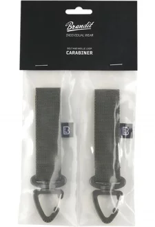 Belt and Molle Loop Carabiner 2-Pack olive