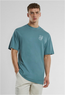 UC Shiny Logo Tall Tee dusty blue