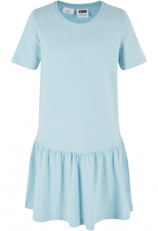 Girls Valance Tee Dress oceanblue