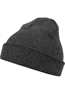 Beanie Basic Flap h.charcoal