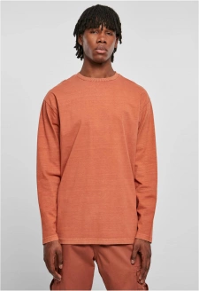 Heavy Oversized Garment Dye Longsleeve terracotta