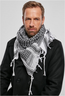 Shemag Scarf white/black