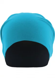 Jersey Beanie reversible tur/nvy