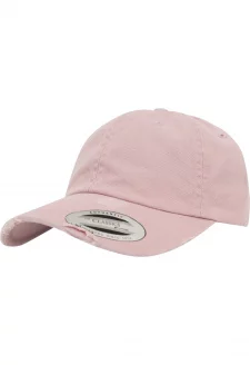 Low Profile Destroyed Cap pink