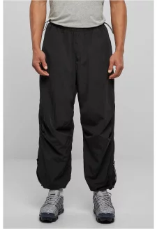 Nylon Parachute Pants black