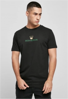Rich As Fuck Tee black