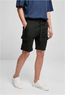 Organic Cargo Sweatshorts black