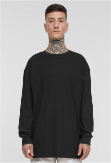 Organic Boxy Rib Longsleeve black