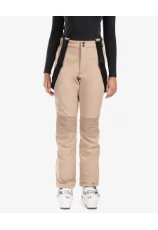 Dámské softshellové lyžařské kalhoty Kilpi DIONE-W Béžová