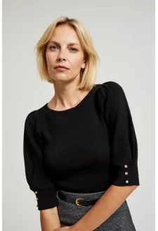 WOMEN'S SWEATER Z-SW-4507 BLACK
