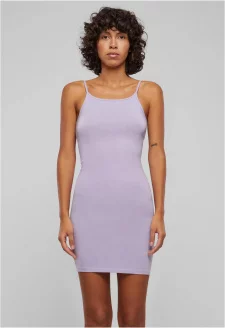 Ladies Stretch Jersey Slim Dress dustylilac