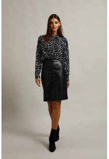 WOMEN'S SKIRT Z-SC-4507 BLACK
