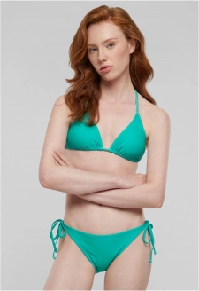 Ladies Recycled Triangle Bikini ferngreen