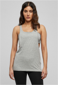 Ladies Loose Tank grey