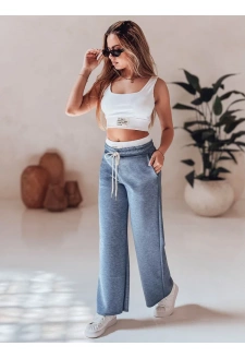 Komplet damski casualowy LIFETIME niebieski Dstreet AY1150