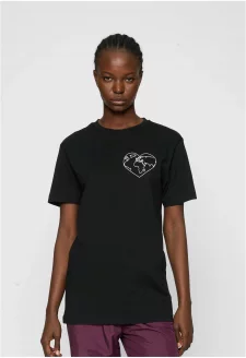 Ladies World Love Tee black