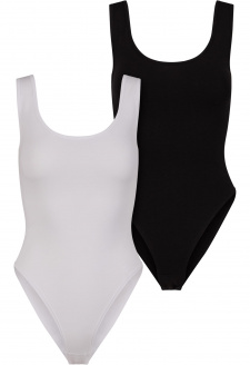 Ladies Organic Tank Body 2-Pack white+black
