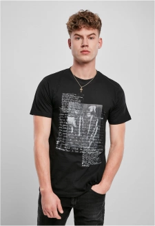 Tupac Lyrics Tee black