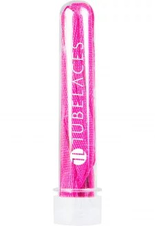 White Flat neonpink