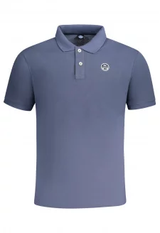 PÁNSKE PÁNSKE POLO S KRÁTKYM RUKÁVOM NORTH SAILS MODRÁ