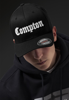 Compton Flexfit Cap blk/wht