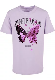 Kids Sweet Blossom And Beauty Tee lilac