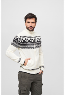 Cardigan Norweger white