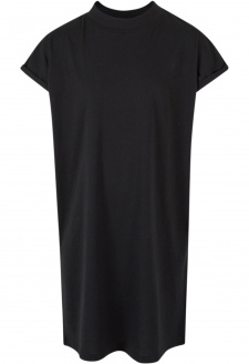 Girls Turtle Extended Shoulder Dress black