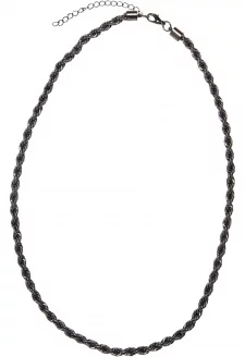 Charon Intertwine Necklace gunmetal