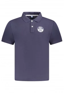 PÁNSKE PÁNSKE POLO S KRÁTKYMI RUKÁVMI NORTH SAILS MODRÁ