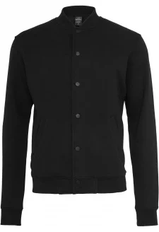 2-tone College Sweatjacket blk/blk