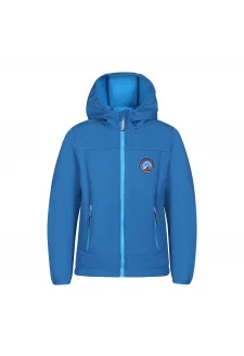 Dětská softshellová bunda ALPINE PRO OMANO mykonos blue