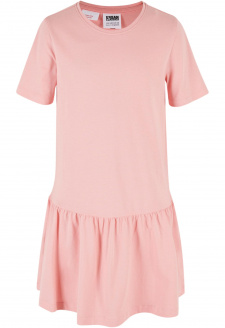 Girls Valance Tee Dress lemonadepink