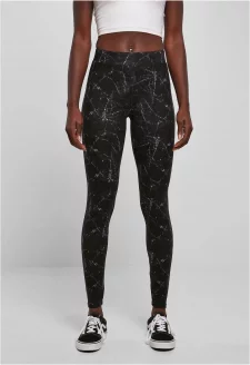 Ladies Soft AOP Leggings blackmarble