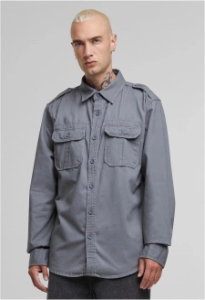 Vintage Shirt charcoal grey