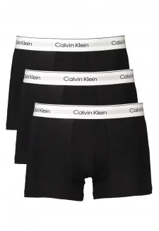 3PACK Pánské boxerky CALVIN KLEIN černá/bílá