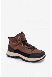 Buty Trekkingowe Męskie Big Star SS174049 Brązowe