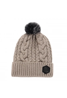 Unisex zimní čepice s bambulí ALPINE PRO ORGE moonbeam