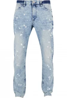 Stretch Signature Denim lt. sand splatter