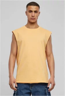 Open Edge Sleeveless Tee paleorange