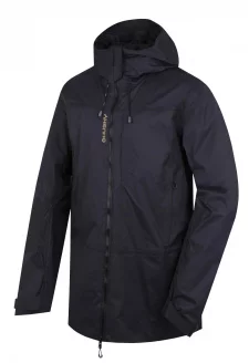 Pánský hardshell kabát Nestia M black