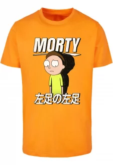 Rick and Morty Sad Morty Tee paradise orange