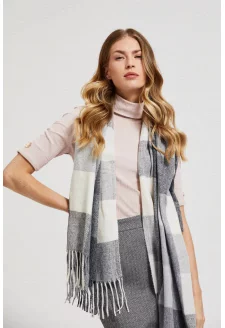 WOMEN'S SCARF Z-SZ-4500 GREY