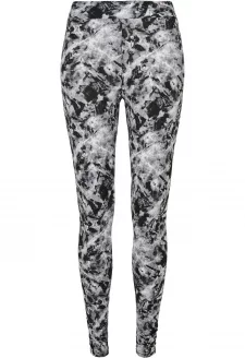 Ladies Soft AOP Leggings blackfading