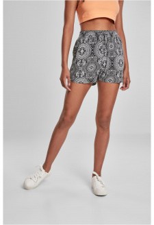 Ladies AOP Viscose Resort Shorts bandana