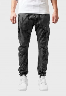 Camo Cargo Jogging Pants grey camo